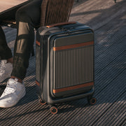 Hand Luggage Suitcase Front Pocket Zuna – alternate product view 2