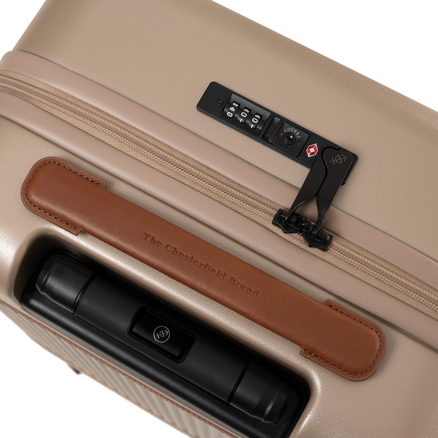 Champagne Hand Luggage Suitcase Zuna, detail view 5