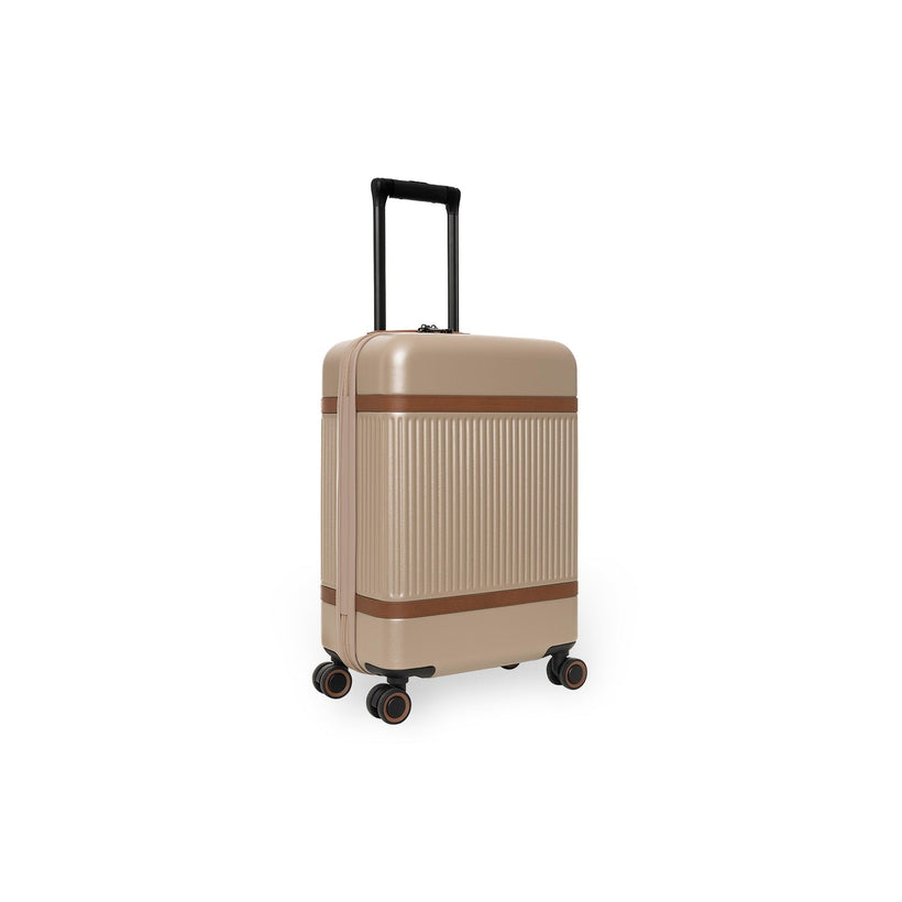 Champagne Hand Luggage Suitcase Zuna, front view