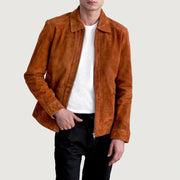 Inferno Leather Brown Jacket – alternate product view 1
