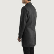 Authentic Sheepskin Leather with Semi-aniline Finish Grain Texture & Heavy-Duty Seam Stitching Detail