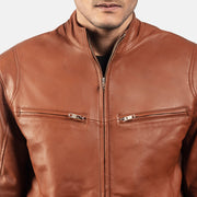 Ionic Leather Biker Jacket – alternate product view 6