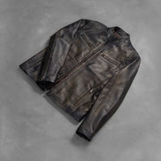 Ionic Leather Biker Jacket – alternate product view 8
