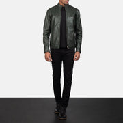 Ionic Leather Biker Jacket – alternate product view 4