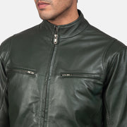 Ionic Leather Biker Jacket – alternate product view 6