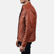 Ionic Leather Biker Jacket – alternate product view 6
