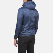 Jimmy Blue Hooded Windbreaker Jacket - image 5