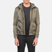 Jimmy Green Hooded Windbreaker Jacket - image 1