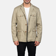 Kajetan Beige Safari Jacket - image 1