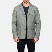Kajetan Grey Safari Jacket - image 1
