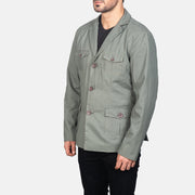 Kajetan Grey Safari Jacket - image 2