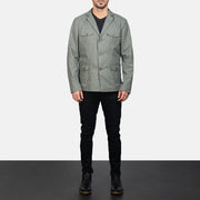 Kajetan Grey Safari Jacket - image 3