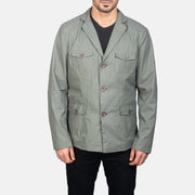 Kajetan Grey Safari Jacket - image 4