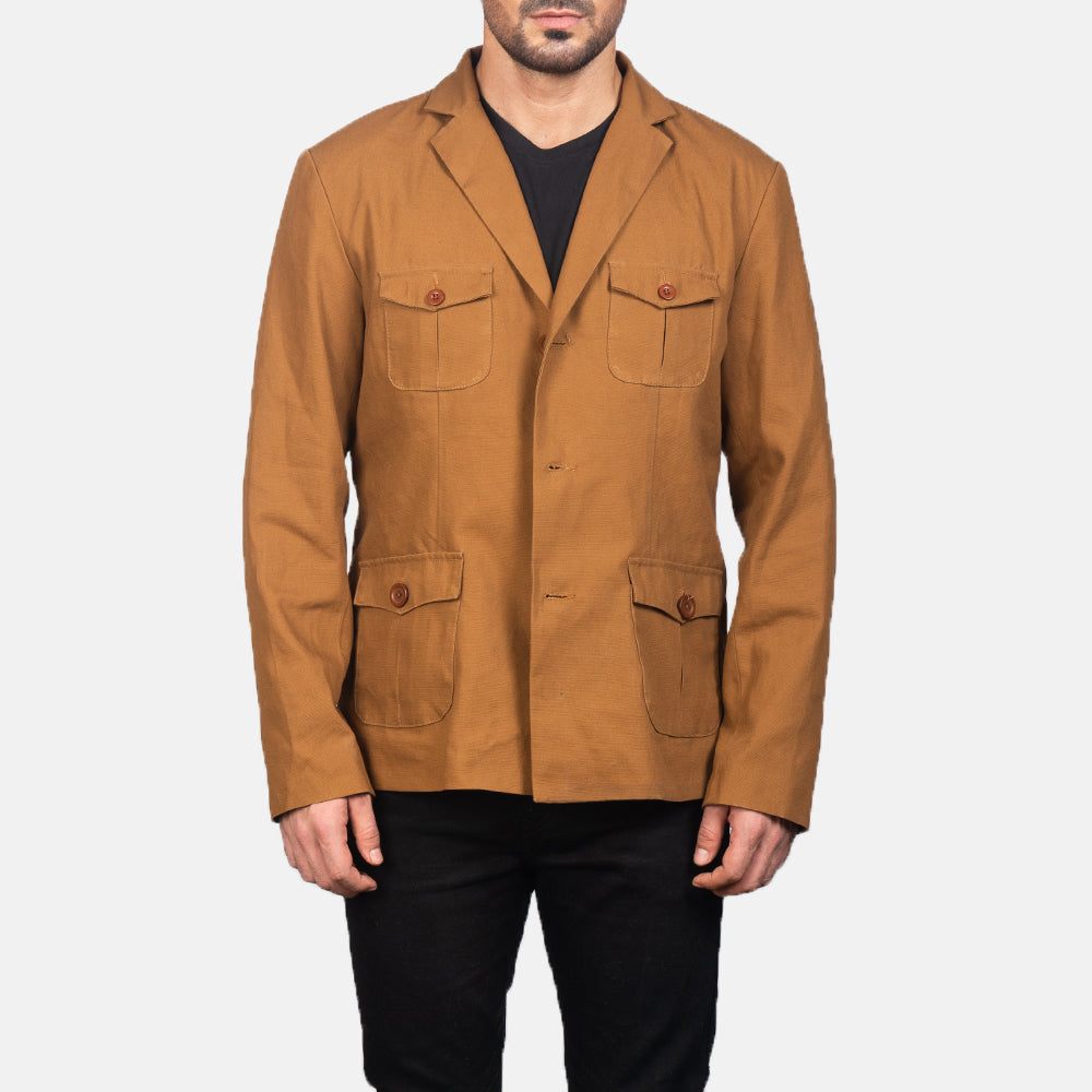 Kajetan Khaki Safari Jacket - image 1