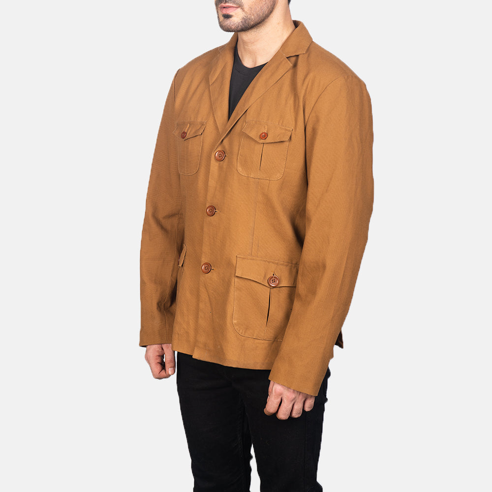 Kajetan Khaki Safari Jacket - image 2