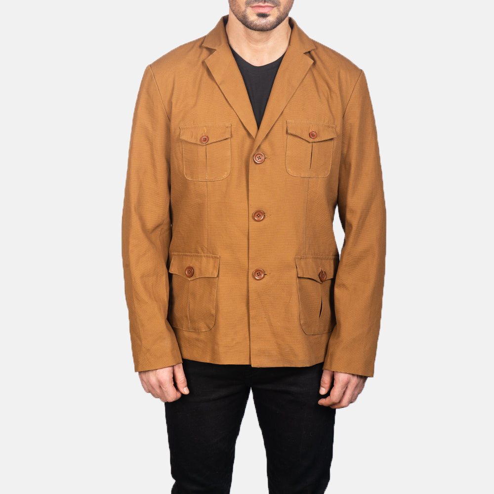 Kajetan Khaki Safari Jacket - image 4