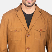 Kajetan Khaki Safari Jacket - image 6