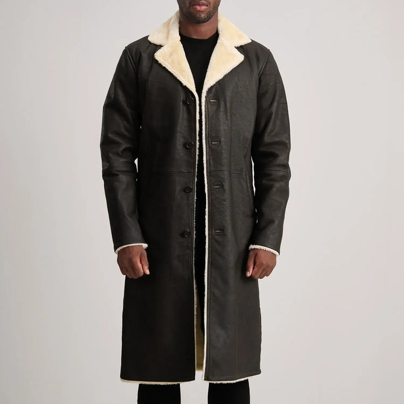 Kolby Brown Shearling Coat – alternate product view 1