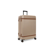 Champagne Large Suitcase Zuna, front view