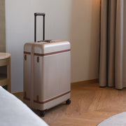 Champagne Large Suitcase Zuna, product view 2