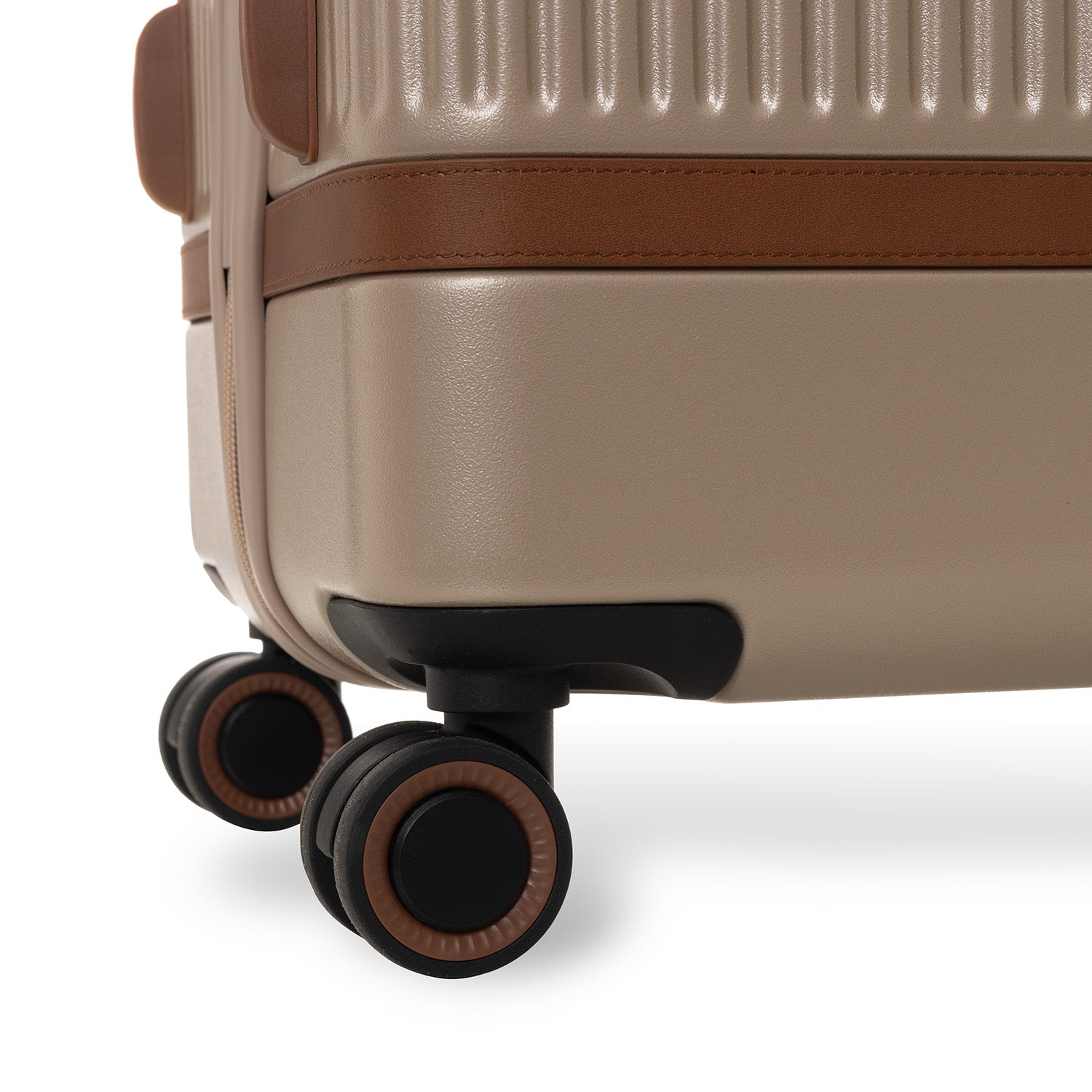 Champagne Large Suitcase Zuna, product view 3
