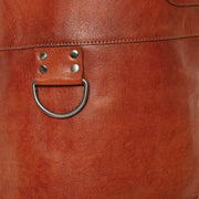 Cognac Leather Apron Churrasco, detail view 1