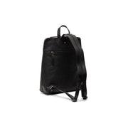 Black Leather Backpack Amanda, detail view 4