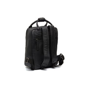 Black Leather Backpack Bellary, detail view 6