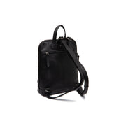 Black Leather Backpack Floran, detail view 5
