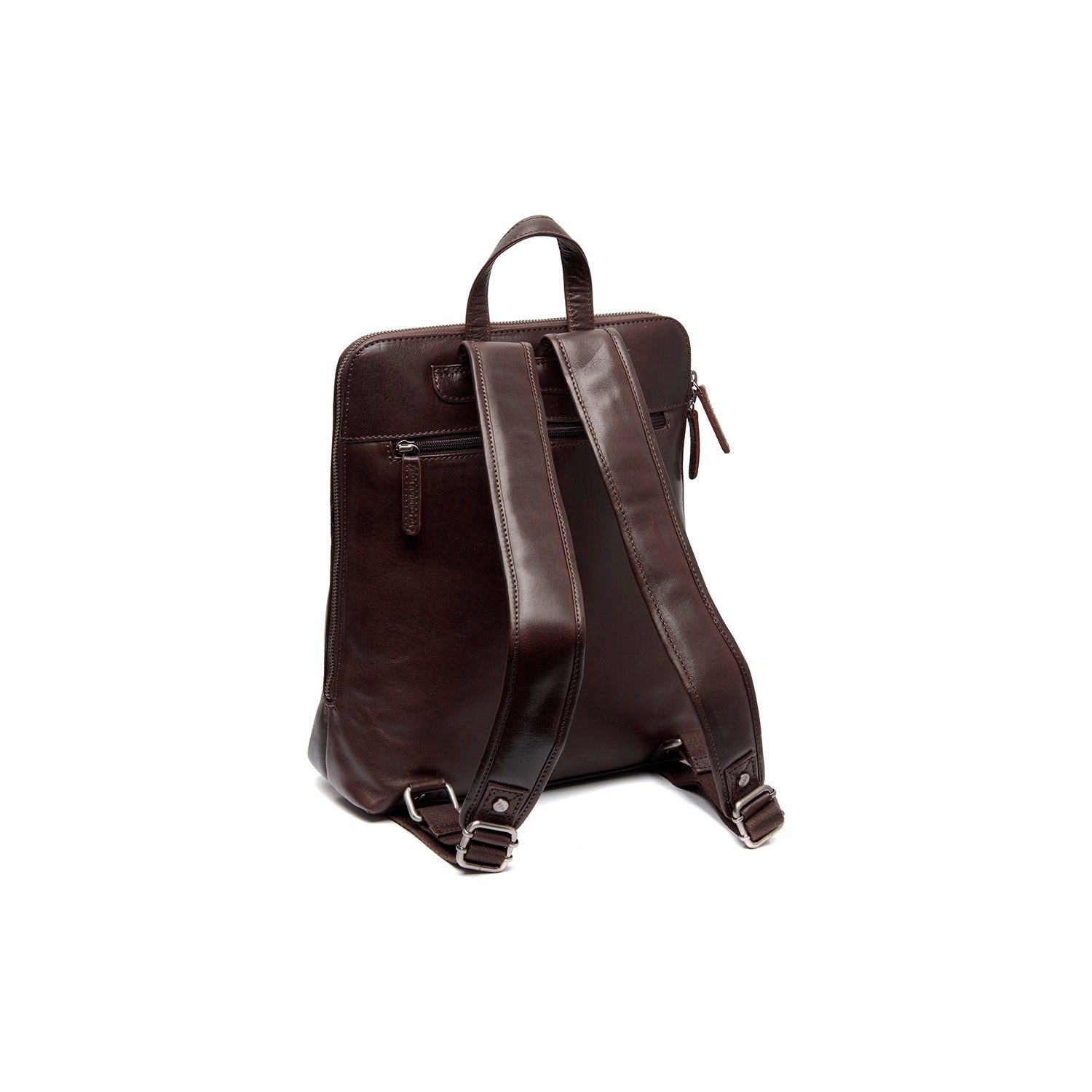 Brown Leather Backpack Fornella, detail view 4