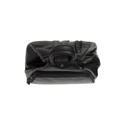 Black Leather Backpack Howard, product view 3