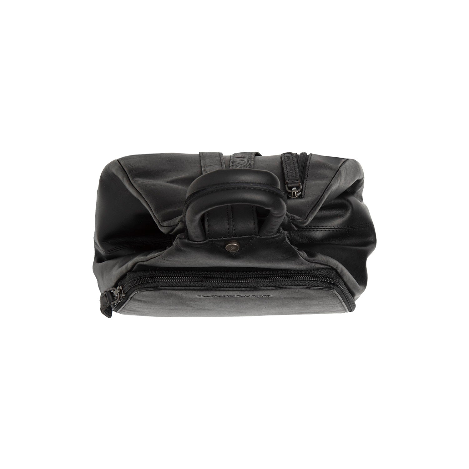 Black Leather Backpack Howard, product view 3