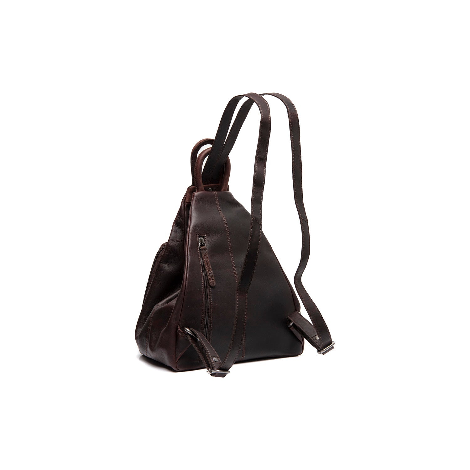 Brown Leather Backpack Howard, detail view 4