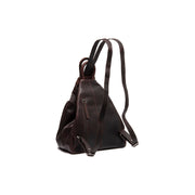 Brown Leather Backpack Howard, detail view 4