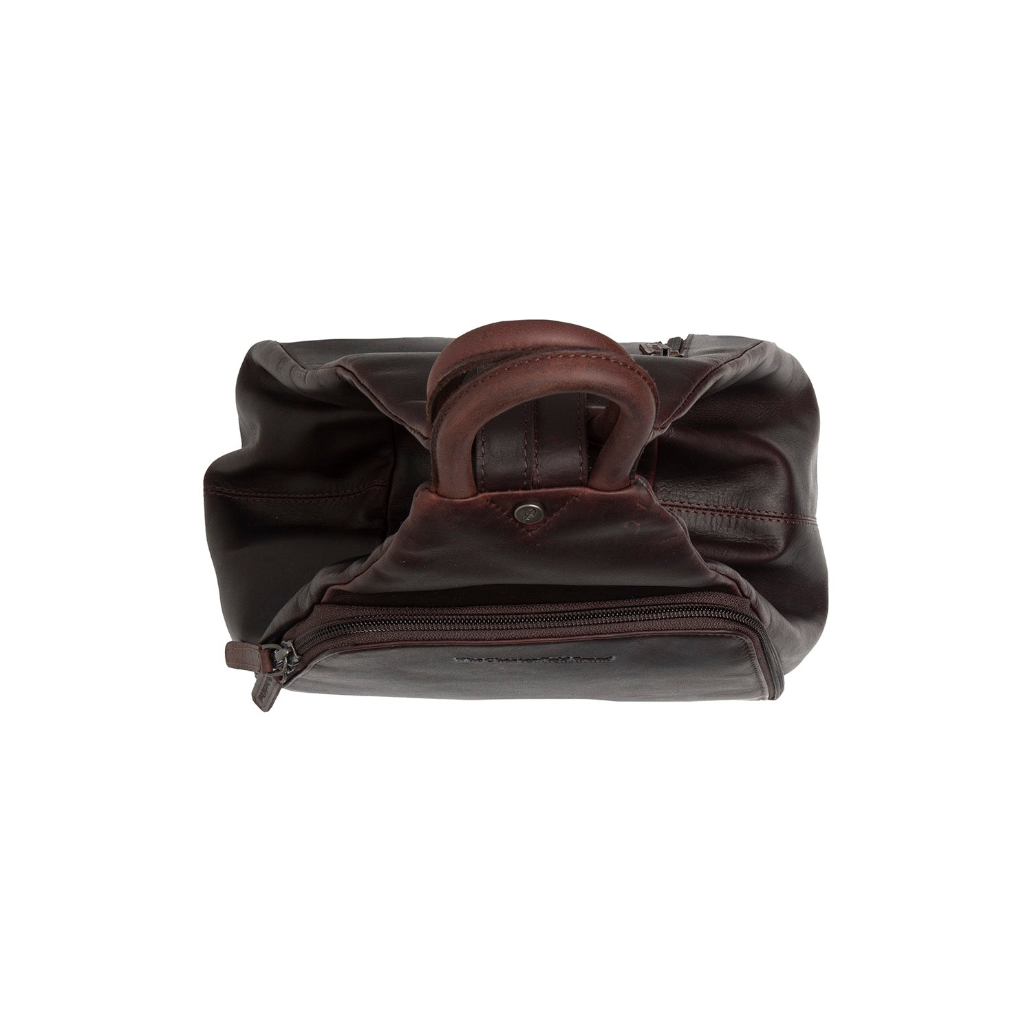 Brown Leather Backpack Howard, product view 2