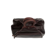 Brown Leather Backpack Howard, product view 2