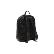 Black Leather Backpack Santana, detail view 3