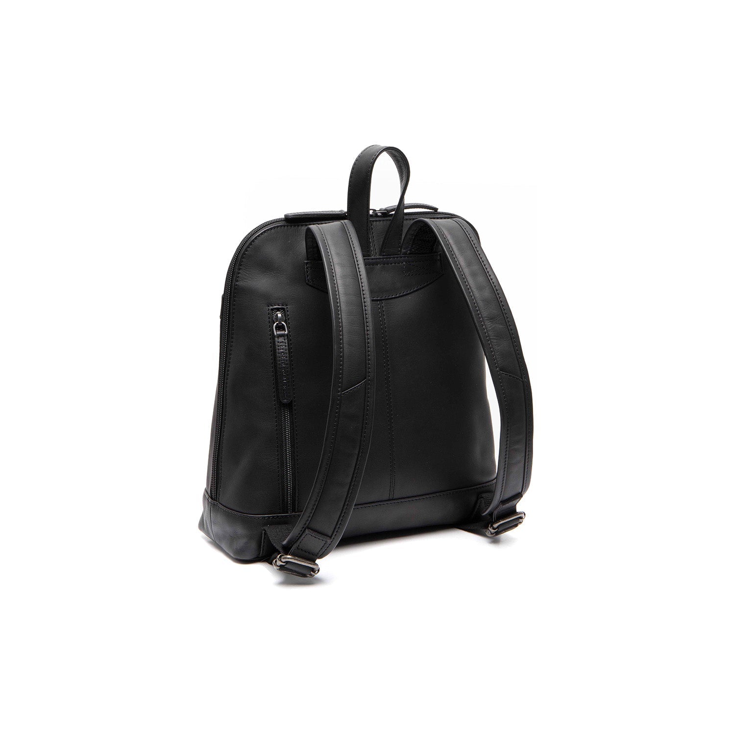 Black Leather Backpack Tigris, detail view 4