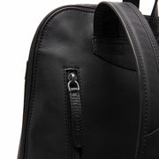Black Leather Backpack Tigris, product view 3