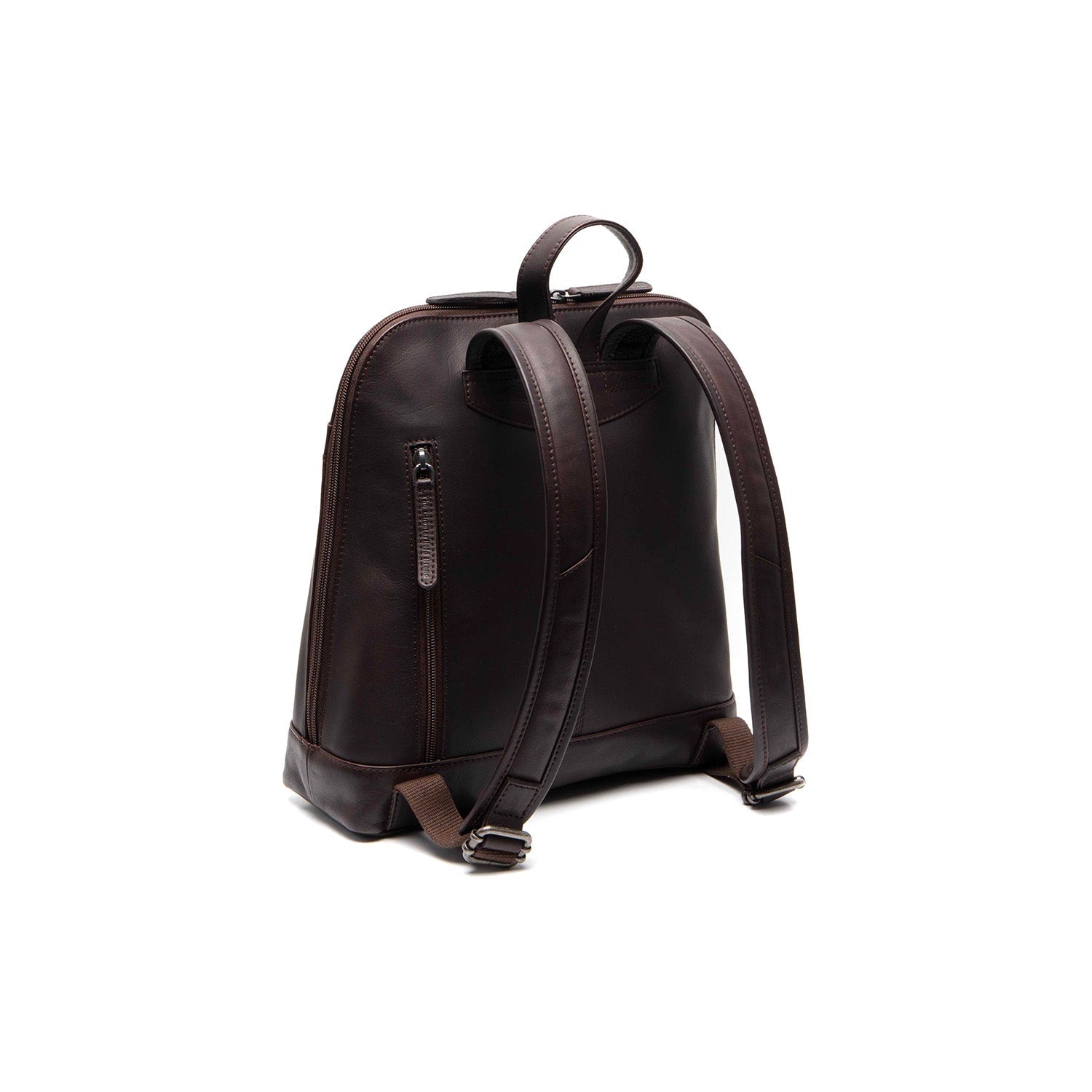 Brown Leather Backpack Tigris, detail view 4