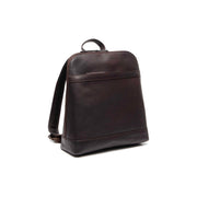 Brown Leather Backpack Tigris, front view