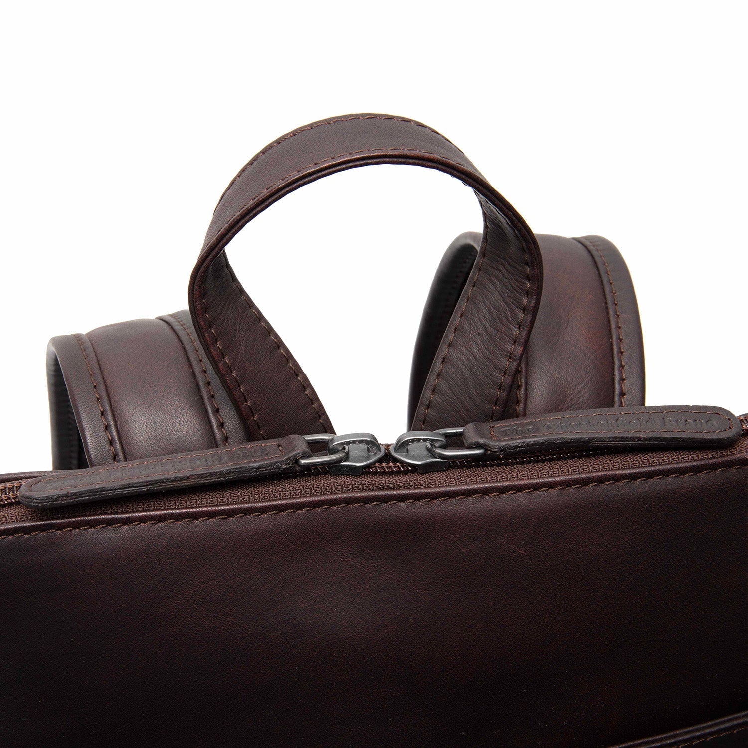 Brown Leather Backpack Tigris, product view 2