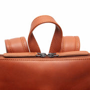 Cognac Leather Backpack Tigris, product view 2