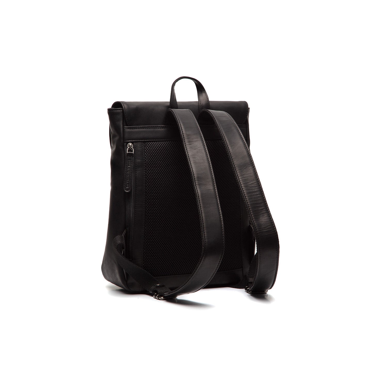 Black Leather Backpack Vermont, detail view 4