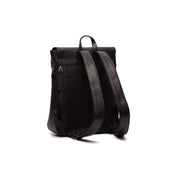 Black Leather Backpack Vermont, detail view 4