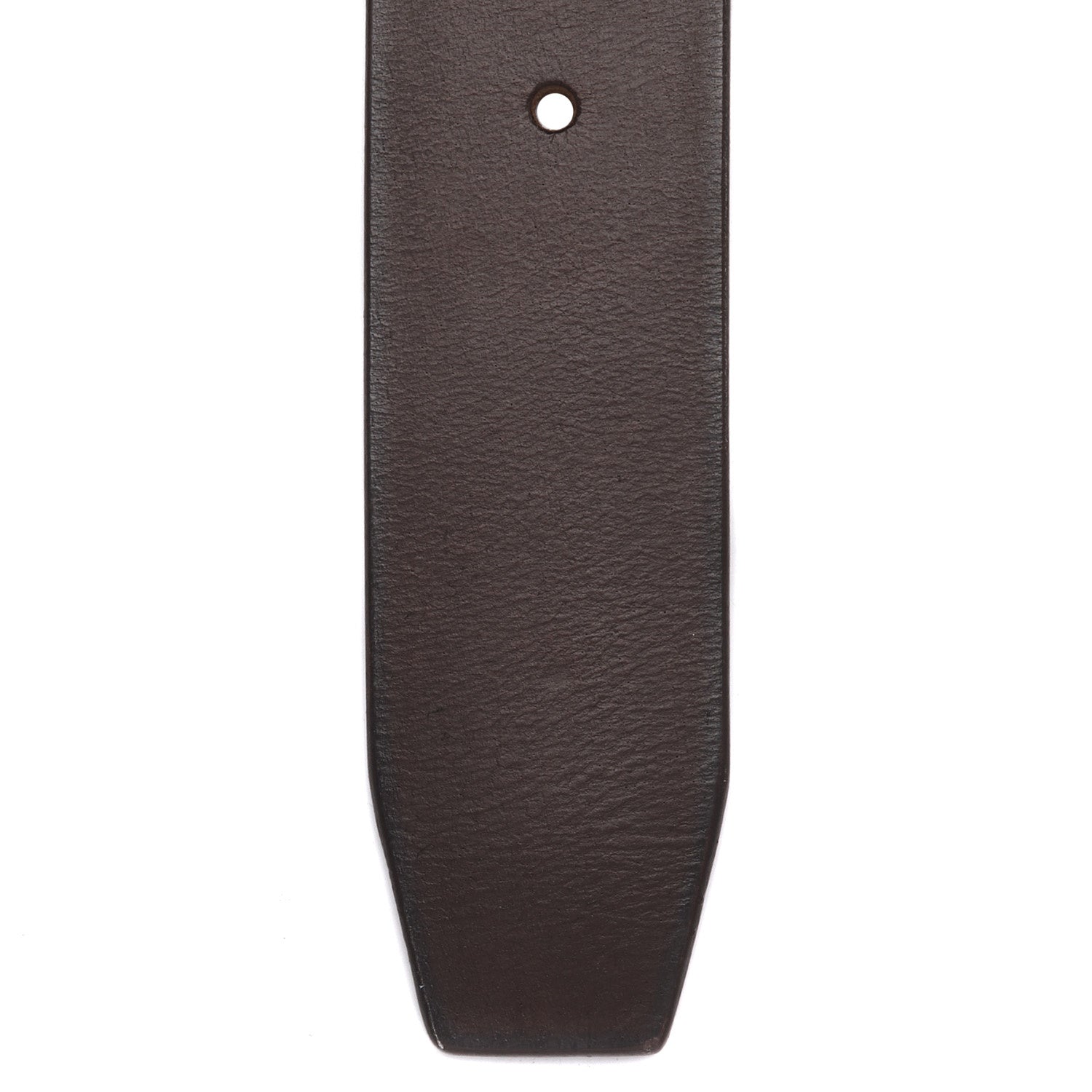 Brown Leather Belt Aayden, detail view 1