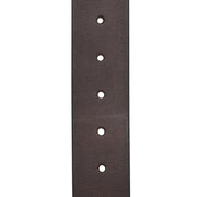 Brown Leather Belt Aayden, product view 3