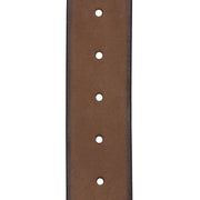Cognac Leather Belt Aayden, detail view 4