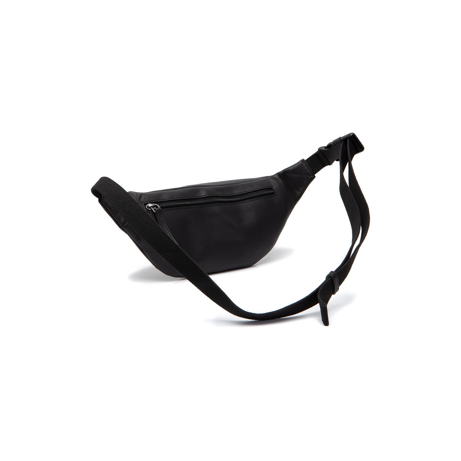 Black Leather Belt Bag Brana, detail view 4