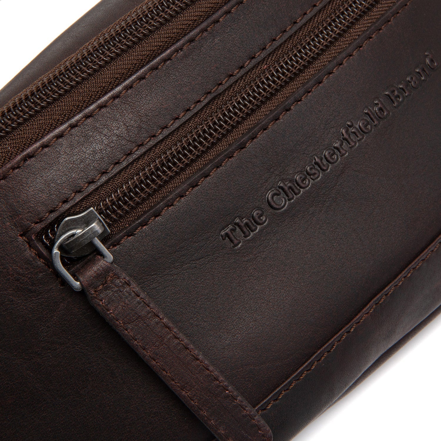 Brown Leather Belt Bag Brana, detail view 3